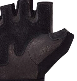 Harbinger Women's Pro Weight Lifting Gloves - Black/Pink -Fitness Supplies Store 0149 Harbinger Pro Womens Gym Gloves Pink Palm Close Up