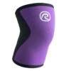 Rehband RX Knee Sleeve - 5mm - Purple/Black -Fitness Supplies Store 07751 Rehband Rx Knee Sleeve Purple Black 5mm Front