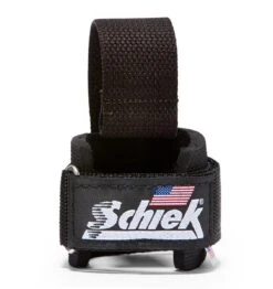 Schiek 6" Dowel Lifting Straps -Fitness Supplies Store 1000DLS Schiek Dowel Lifting Straps Black Front