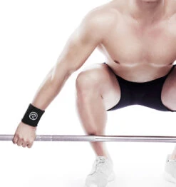 Rehband RX Wrist Sleeve - 5mm - Black -Fitness Supplies Store 101306 01 Rehband Rx Wrist Support Black 5mm Lifestyle Shot