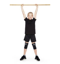 Rehband RX Knee Sleeve - JUNIOR - 5mm - Black -Fitness Supplies Store 105306 50 Rehband Rx Knee Sleeve JUNIOR Black 5mm Lifestyle 5