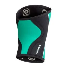Rehband RX Knee Sleeve - 5mm - Emerald Green/Black -Fitness Supplies Store 105307 01 Rehband Rx Knee Sleeve Green Black 5mm Back