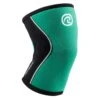 Rehband RX Knee Sleeve - 5mm - Emerald Green/Black -Fitness Supplies Store 105307 01 Rehband Rx Knee Sleeve Green Black 5mm Front