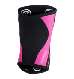 Rehband RX Knee Sleeve - 5mm - Black/Pink -Fitness Supplies Store 105333 Rehband Rx Knee Sleeve Black Pink 5mm Back