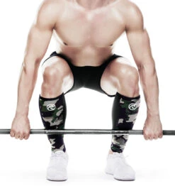 Rehband RX Shin/Calf Sleeve - 5mm - Camo 9 Rehband RX Shin/Calf Sleeve - 5mm - Camo -Fitness Supplies Store 106317 Rehband Rx Shin Calf Sleeve Camo 5mm Lifestyle Shot