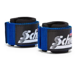 Schiek 1/4" Ultimate Wrist Supports -Fitness Supplies Store 1100 Schiek Wrist Supports Straps Blue Pair
