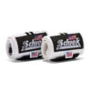 Schiek 12" Wrist Wraps - White/Black