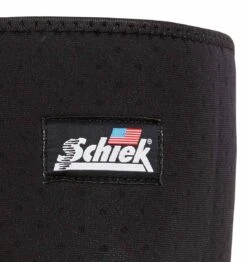 Schiek Knee Sleeves - 4mm - Black -Fitness Supplies Store 1150KS Schiek Knee Sleeves Front Close Up