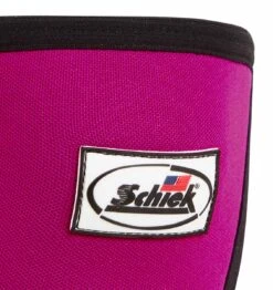 Schiek Women's Rx Cross Training Knee Sleeves - 5mm - Pink -Fitness Supplies Store 1160CF Womens Knee Sleeves Schiek Womens Rx Cross Training Knee Sleeves Pink Front Close Up