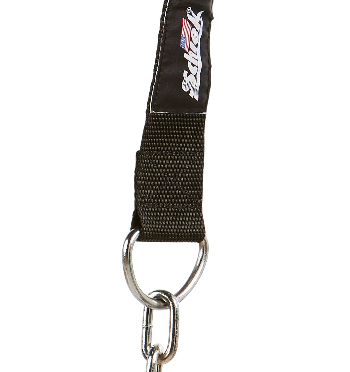 Schiek 1/4" Nylon Head Harness - Black 6 Schiek 1/4" Nylon Head Harness - Black - Image 5