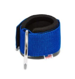 Schiek Ankle Straps - 5mm - Blue -Fitness Supplies Store 1700 Schiek Ankle Straps Cuffs Blue Back