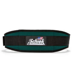 Schiek 2004 Contour Weight Lifting Belt - Green -Fitness Supplies Store 2004 Schiek Contour Weight Lifting Belt Green Back