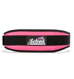 Schiek 2004 Contour Weight Lifting Belt - Pink -Fitness Supplies Store 2004 Schiek Contour Weight Lifting Belt Pink Back
