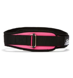 Schiek 2004 Contour Weight Lifting Belt - Pink -Fitness Supplies Store 2004 Schiek Contour Weight Lifting Belt Pink Front