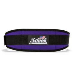 Schiek 2004 Contour Weight Lifting Belt - Purple -Fitness Supplies Store 2004 Schiek Contour Weight Lifting Belt Purple Back