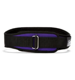 Schiek 2004 Contour Weight Lifting Belt - Purple -Fitness Supplies Store 2004 Schiek Contour Weight Lifting Belt Purple Front