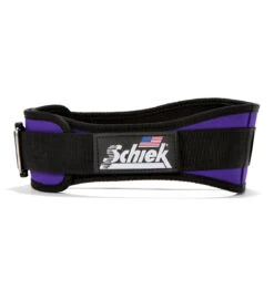 Schiek 2004 Contour Weight Lifting Belt - Purple
