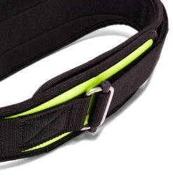 Schiek 2004 Contour Weight Lifting Belt - Neon Yellow -Fitness Supplies Store 2004 Schiek Contour Weight Lifting Belt Yellow Buckle