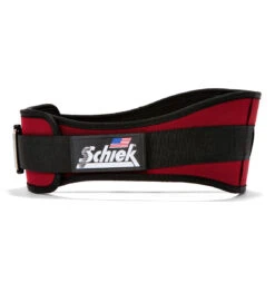 Schiek 2006 Contour Weight Lifting Belt - Burgundy