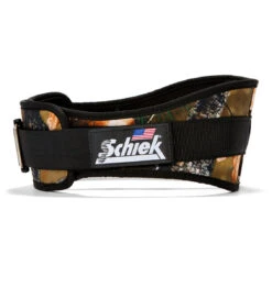 Schiek 2006 Contour Weight Lifting Belt - Camo