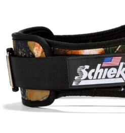Schiek 2006 Contour Weight Lifting Belt - Camo 13 Schiek 2006 Contour Weight Lifting Belt - Camo -Fitness Supplies Store 2006 Schiek Contour Weight Lifting Belt Camo Side Close Up