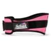 Schiek 2006 Contour Weight Lifting Belt - Pink -Fitness Supplies Store 2006 Schiek Contour Weight Lifting Belt Pink Side