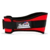Schiek 2006 Contour Weight Lifting Belt - Red -Fitness Supplies Store 2006 Schiek Contour Weight Lifting Belt Red Side