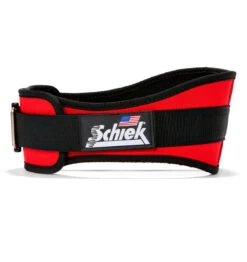Schiek 2006 Contour Weight Lifting Belt - Red
