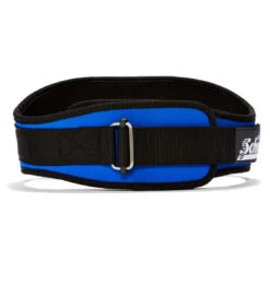 Schiek 2006 Contour Weight Lifting Belt - Royal Blue -Fitness Supplies Store 2006 Schiek Contour Weight Lifting Belt Royal Blue Front