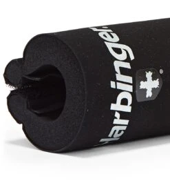 Harbinger 14" Bar Pad - Black -Fitness Supplies Store 29300 Harbinger 14 inch Bar Pad 45 Degree Angle Close Up