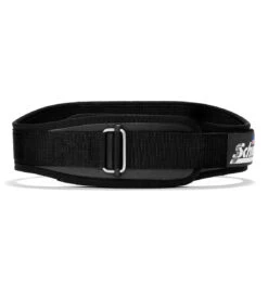 Schiek 3004 Power Contour Weight Lifting Belt - Black -Fitness Supplies Store 3004 Schiek Contour Power Weight Lifting Belt Black Front