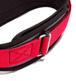 Schiek 3004 Power Contour Weight Lifting Belt - Red -Fitness Supplies Store 3004 Schiek Contour Power Weight Lifting Belt Black and Red Buckle