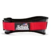 Schiek 3004 Power Contour Weight Lifting Belt - Red -Fitness Supplies Store 3004 Schiek Contour Power Weight Lifting Belt Black and Red Side