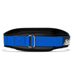 Schiek 3004 Power Contour Weight Lifting Belt - Blue -Fitness Supplies Store 3004 Schiek Contour Power Weight Lifting Belt Blue Front