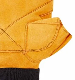 Schiek Power Series "Gel" Weight Lifting Gloves - Leather/Black 10 Schiek Power Series "Gel" Weight Lifting Gloves - Leather/Black -Fitness Supplies Store 415 Schiek Power Series Lifting Gloves Palm Close Up