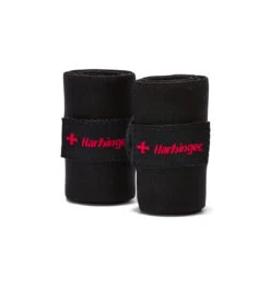 Harbinger 20" Pro Thumb Loop Wrist Wraps - Black