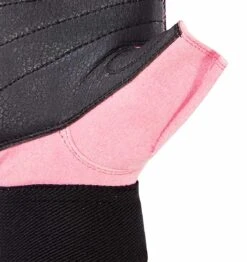 Schiek Women's Platinum Series "Gel" Weight Lifting Gloves - Pink 10 Schiek Women's Platinum Series "Gel" Weight Lifting Gloves - Pink -Fitness Supplies Store 520PINK Schiek Womens Lifting Gym Gloves Palm Close Up