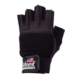 Schiek Platinum Series "Gel" Weight Lifting Gloves - Black