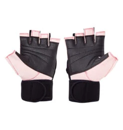 Schiek Women's Platinum Series "Gel" Weight Lifting Gloves With Wrist Wraps - Pink 9 Schiek Women's Platinum Series "Gel" Weight Lifting Gloves With Wrist Wraps - Pink -Fitness Supplies Store 540PINK Schiek Lifting Gym Gloves with Wrist Wraps Pink Pair Palm