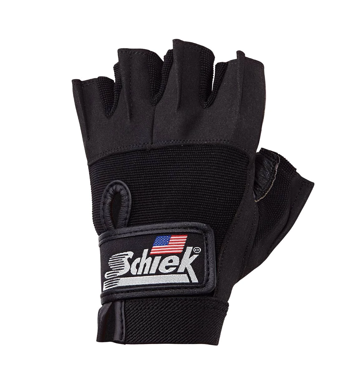 Schiek Premium Series "Gel" Weight Lifting Gloves - Black 3 Schiek Premium Series "Gel" Weight Lifting Gloves - Black