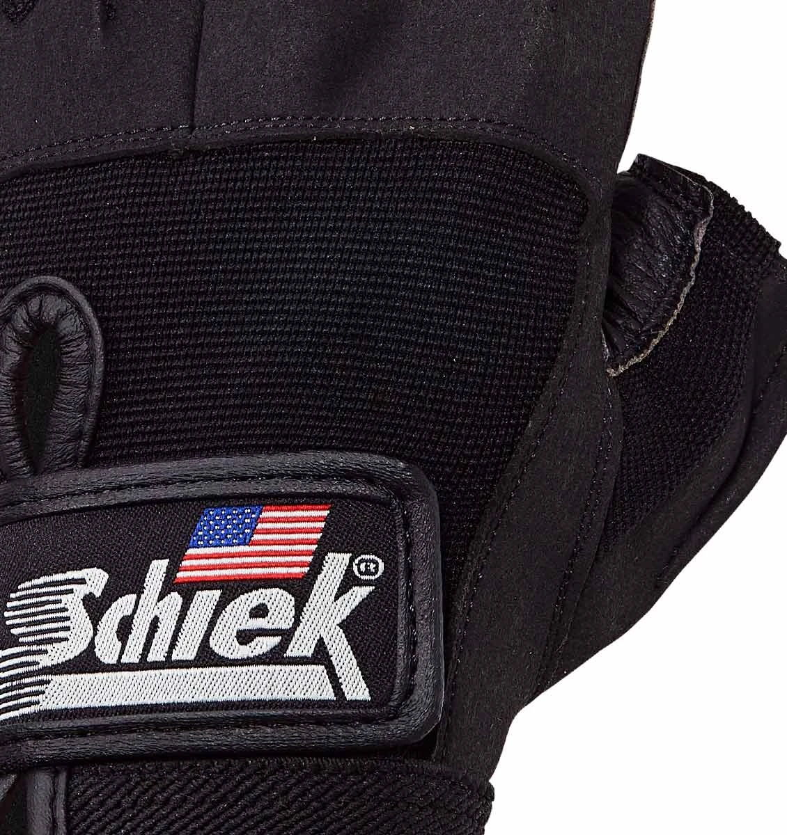 Schiek Premium Series "Gel" Weight Lifting Gloves - Black 4 Schiek Premium Series "Gel" Weight Lifting Gloves - Black - Image 2