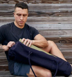 BAHE Everyday Studio Yoga Mat Bag - Moonlight 15 BAHE Everyday Studio Yoga Mat Bag - Moonlight -Fitness Supplies Store BAHE Everyday Studio Yoga Mat Bag Moonlight Lifestyle 03