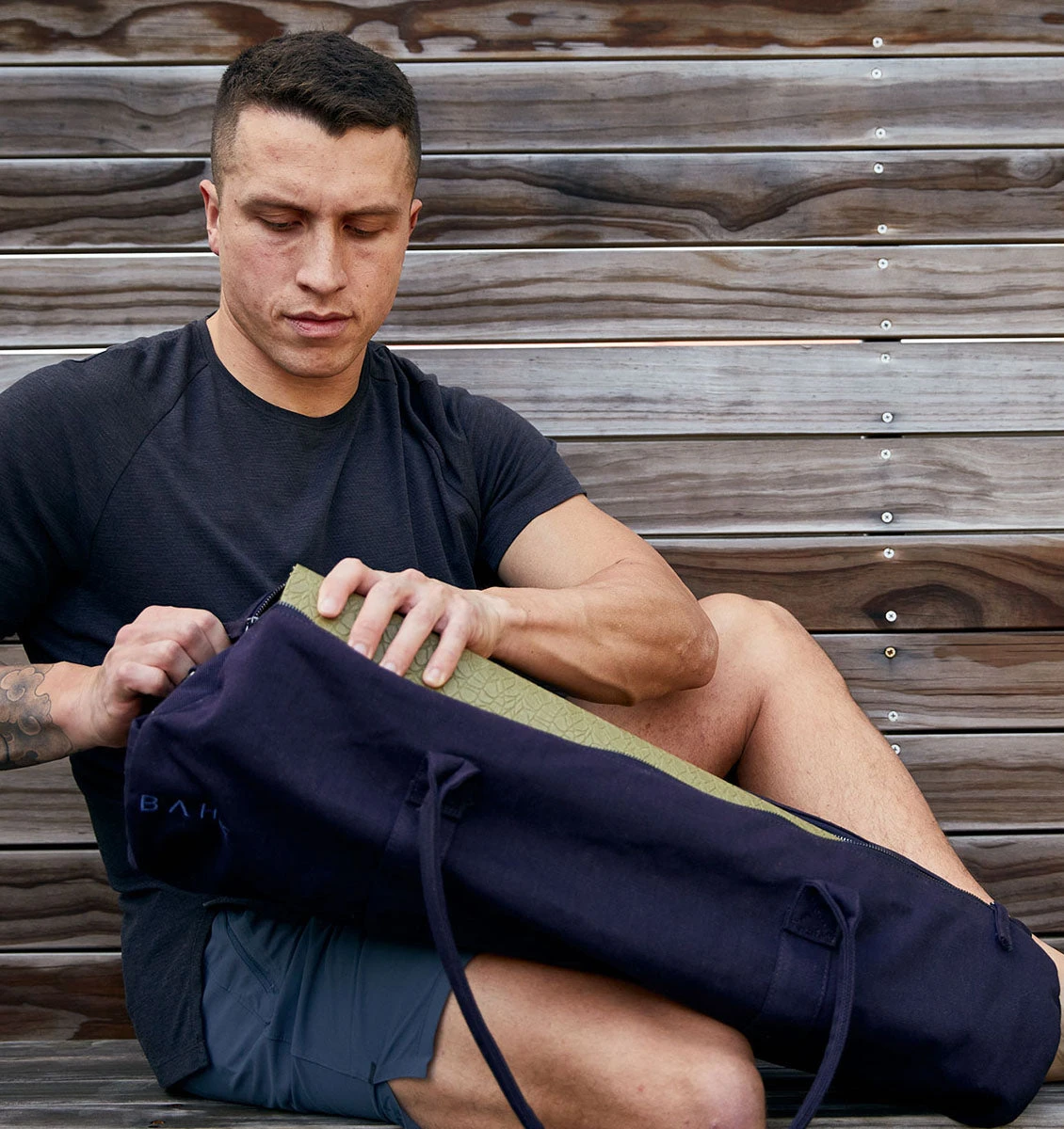 BAHE Everyday Studio Yoga Mat Bag - Moonlight 8 BAHE Everyday Studio Yoga Mat Bag - Moonlight - Image 6