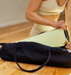 BAHE Everyday Studio Yoga Mat Bag - Moonlight 16 BAHE Everyday Studio Yoga Mat Bag - Moonlight -Fitness Supplies Store BAHE Everyday Studio Yoga Mat Bag Moonlight Lifestyle 04