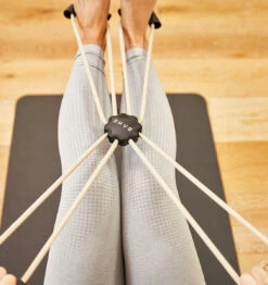 BAHE Pilates Flow Reformer - Dusty Beige 14 BAHE Pilates Flow Reformer - Dusty Beige -Fitness Supplies Store BAHE Pilates Flow Reformer Dusty Beige Lifestyle 01