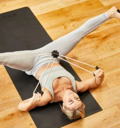 BAHE Pilates Flow Reformer - Dusty Beige 15 BAHE Pilates Flow Reformer - Dusty Beige -Fitness Supplies Store BAHE Pilates Flow Reformer Dusty Beige Lifestyle 02