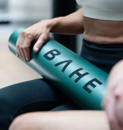 BAHE Power Hold Yoga Mat - 4mm - Forest Green -Fitness Supplies Store BAHE Power Hold Yoga Mat 4mm Forest Green Lifestyle 02