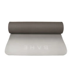 BAHE Soft Touch Reversible XL Yoga Mat - 6mm - Pebble Grey -Fitness Supplies Store BAHE Soft Touch Reversible XL Yoga Mat 6mm Pebble Grey Product 02