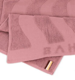 BAHE Studio Duet Sock & Towel Combo - Mauve -Fitness Supplies Store BAHE Studio Duet Sock Towel Combo Mauve Product 03