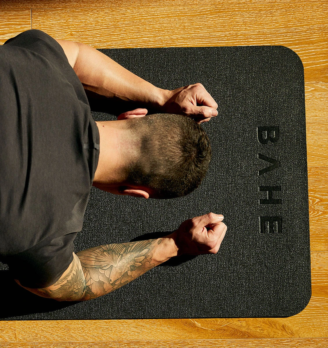 BAHE Studio Pilates Mat - 5mm - Anthracite 12 BAHE Studio Pilates Mat - 5mm - Anthracite - Image 10